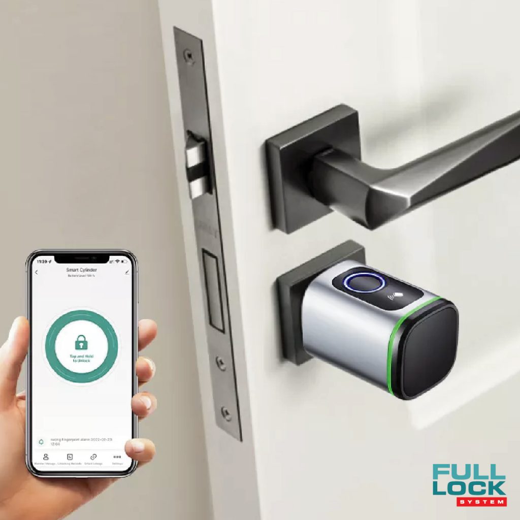 Cerradura Electrónica Inteligente Cylinder Square FULL LOCK - Imagen 3