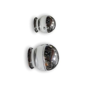 Tirador Botón Angra Cromado Y Dorado  R.75 Y R.75P GECELE 