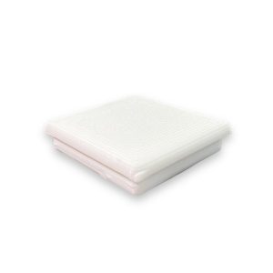 Regatón Interior Para Caño Cuadrado Blanco En 3D
