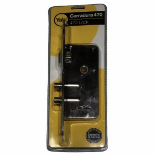 Cerradura 470 De Embutir Doble Perno YALE