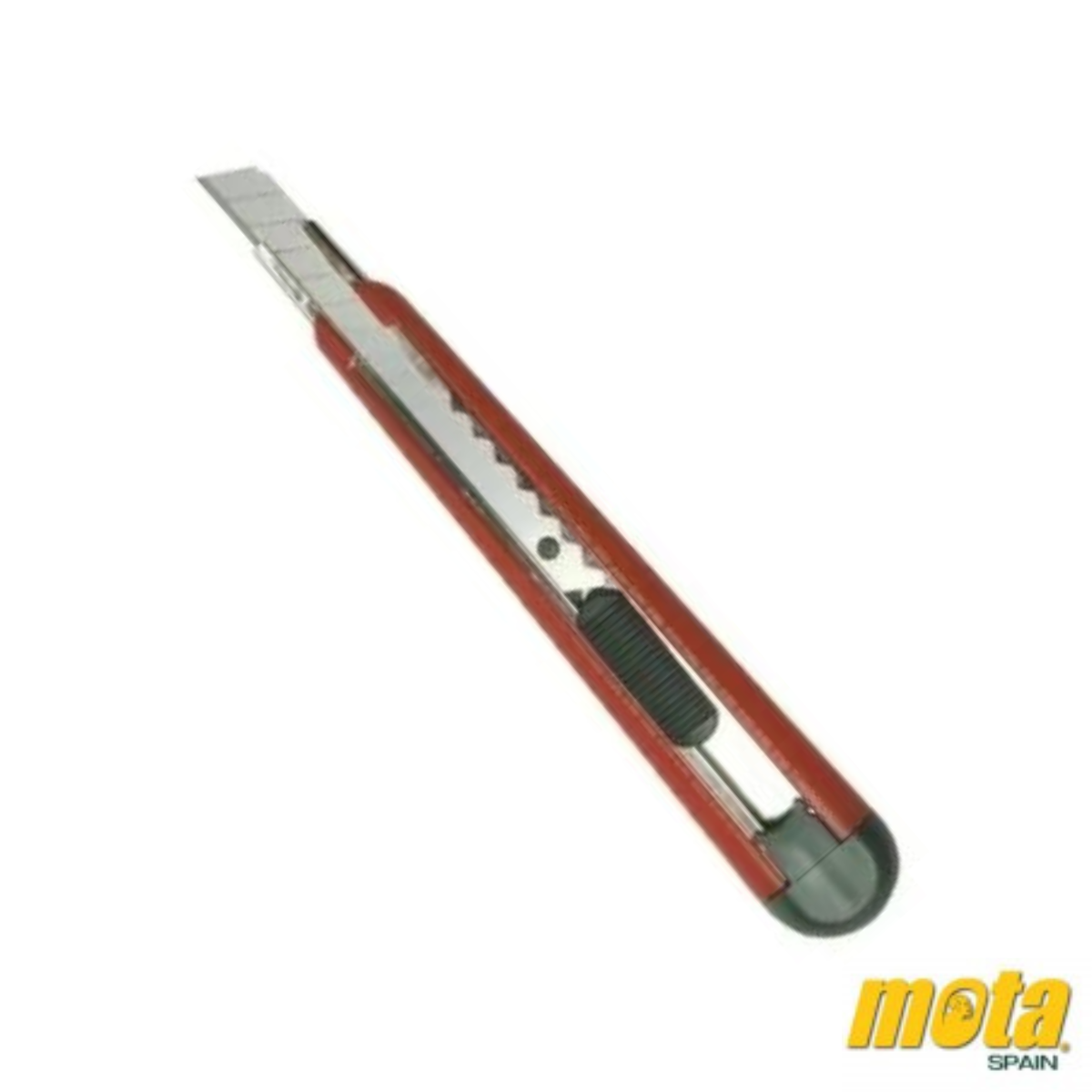 Cutter Trincheta Cuerpo Plástico Con Hoja Precortada De 9mm MOTA - Imagen 2
